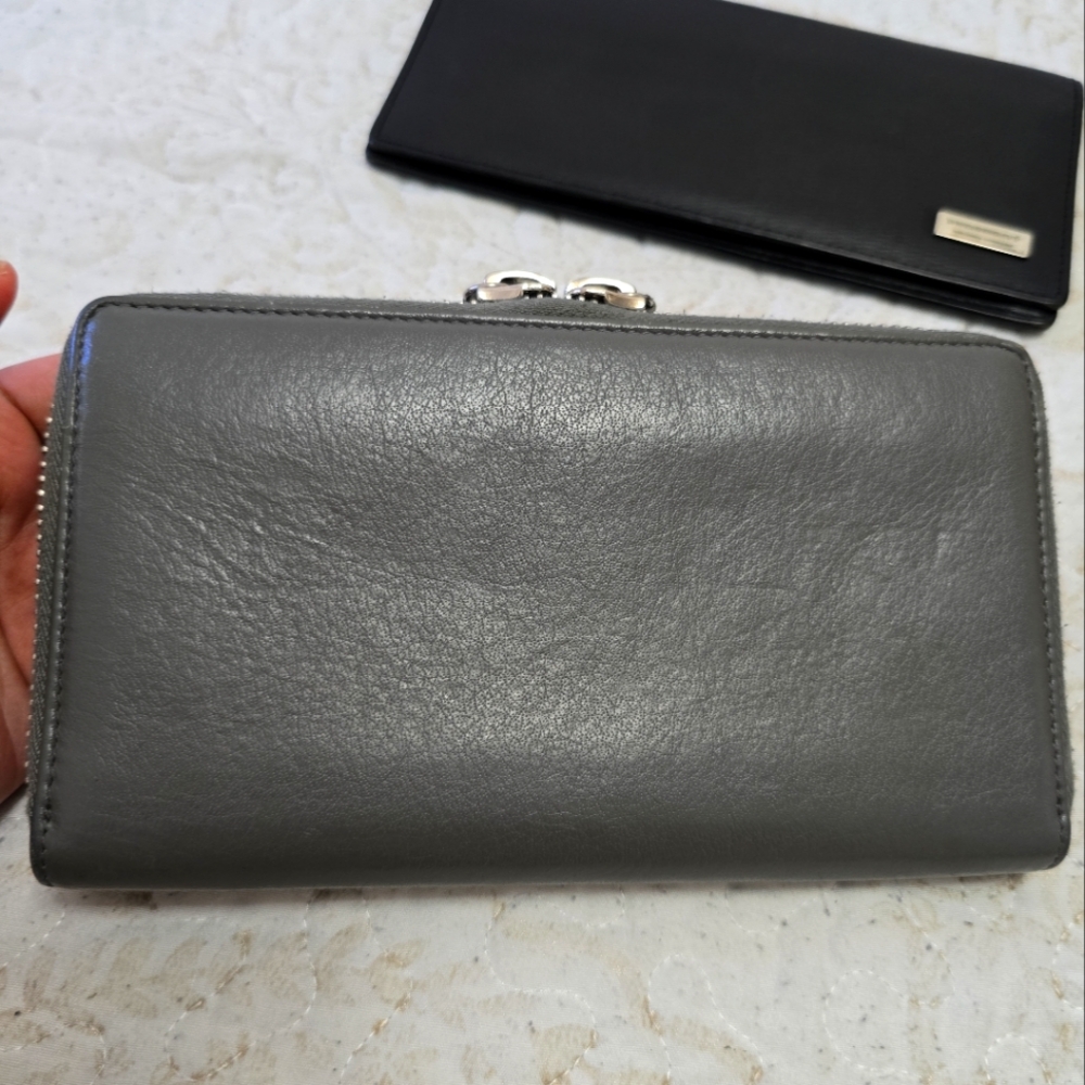 Balenciaga calfskin Papier Leather Zip Around Wallet - Picture 3 of 10